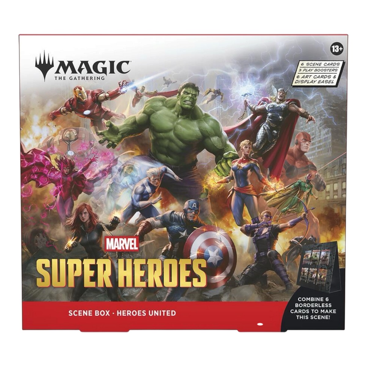 Magic: The Gathering Marvel Super Heroes Scene Box - Heroes United
