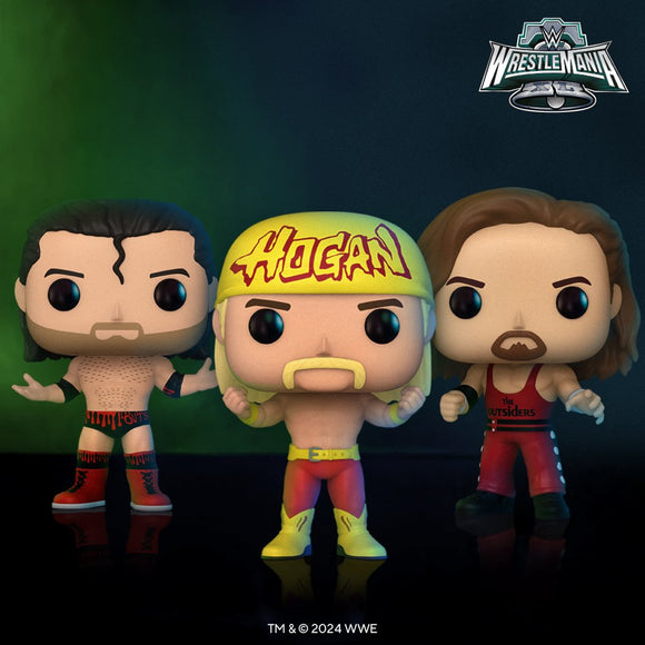 Funko Pop! WWE NWO Hulk Hogan & The Outsiders Scott Hall Kevin Nash!