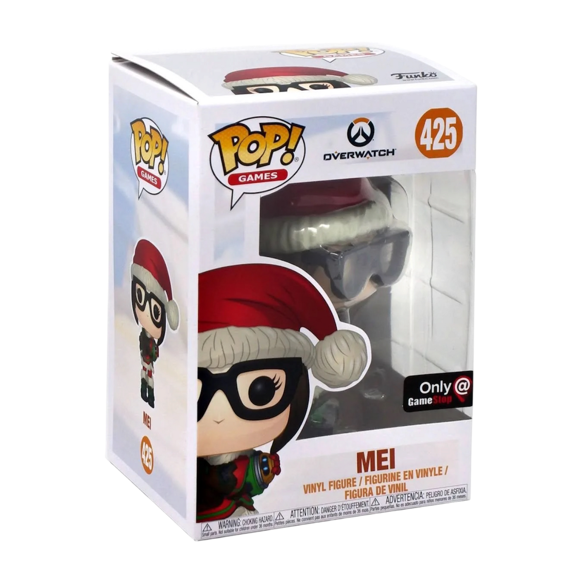 Funko POP! Video Games Overwatch Winter Wonderland Mei Exclusive Figure #425!