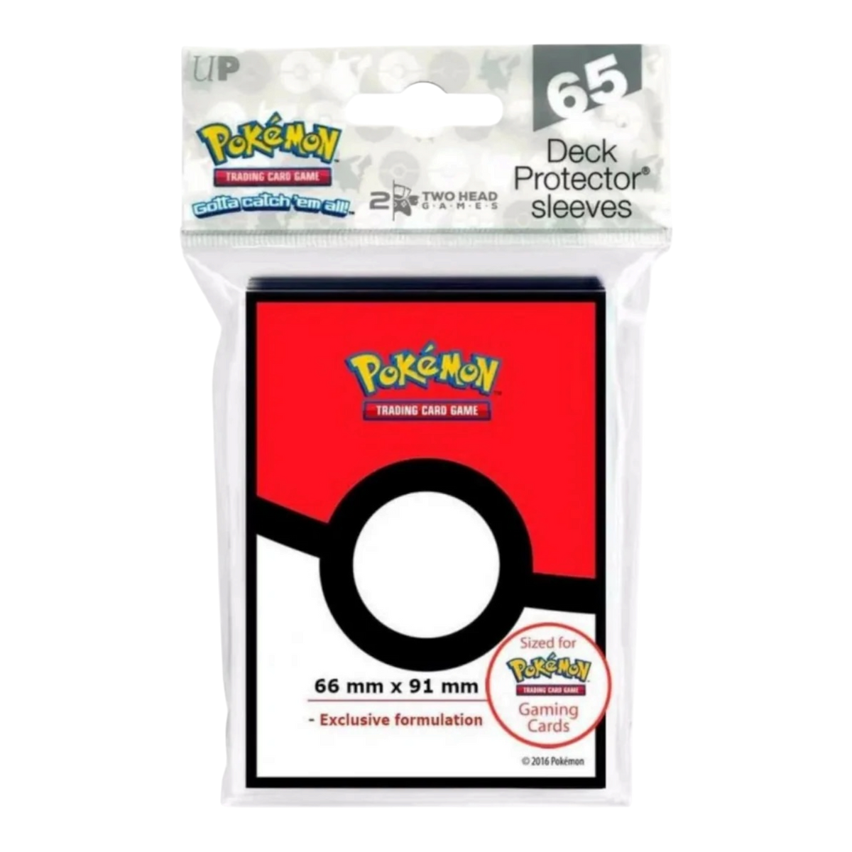 Ultra Pro Sleeves Pokemon Pokeball 65 CT
