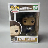 Funko POP! Parks and Recreation Andy Radical with Possum #1567
