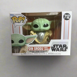 Funko POP! Star Wars The Mandalorian Din Grogu with Armor #712!
