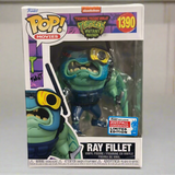 Funko POP! TMNT Mutant Mayhem Ray Filet Fall Exclusive Figure #1390!