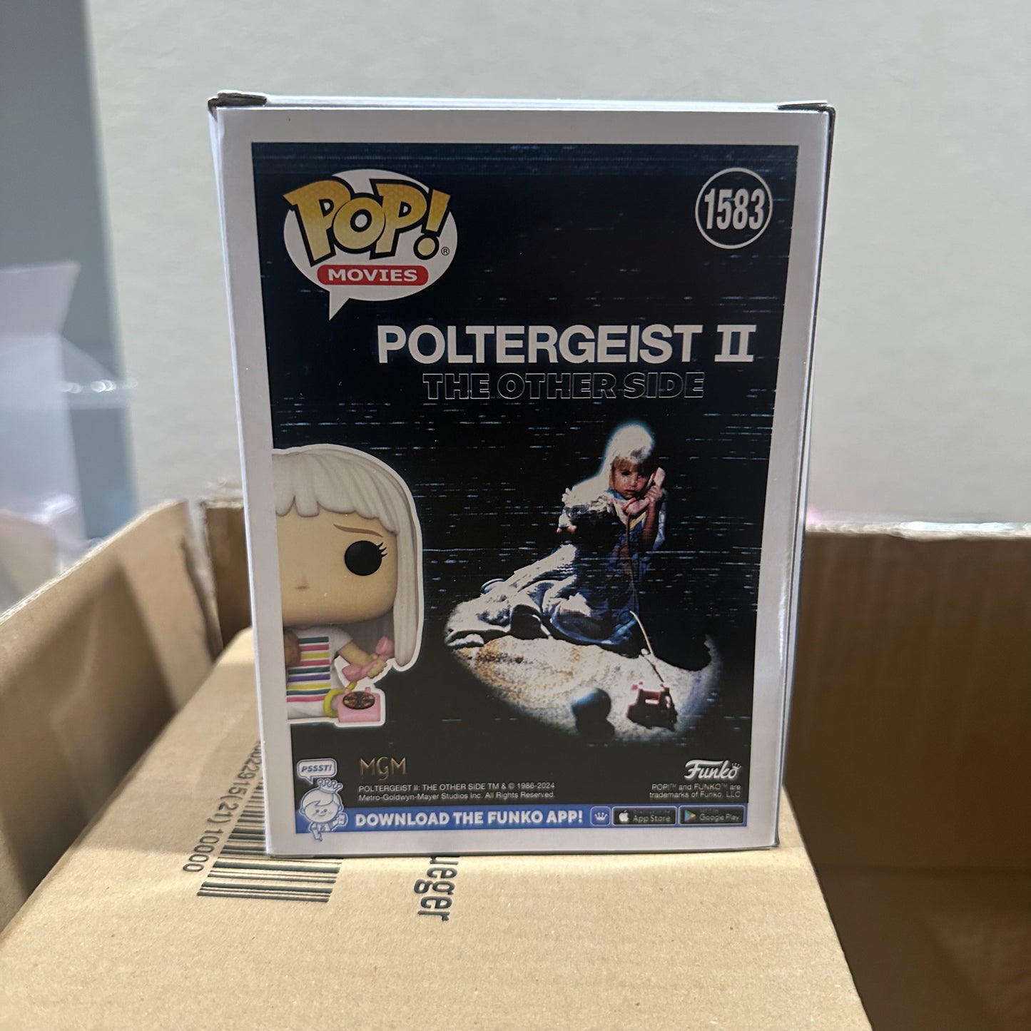 Funko POP! Horror Poltergeist II The Other Side - Carol Anne Freeling Figure #1583!