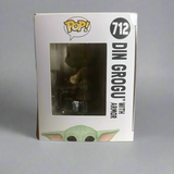 Funko POP! Star Wars The Mandalorian Din Grogu with Armor #712!