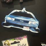 Back to the Future DeLorean Time Machine Funky Chunky Magnet