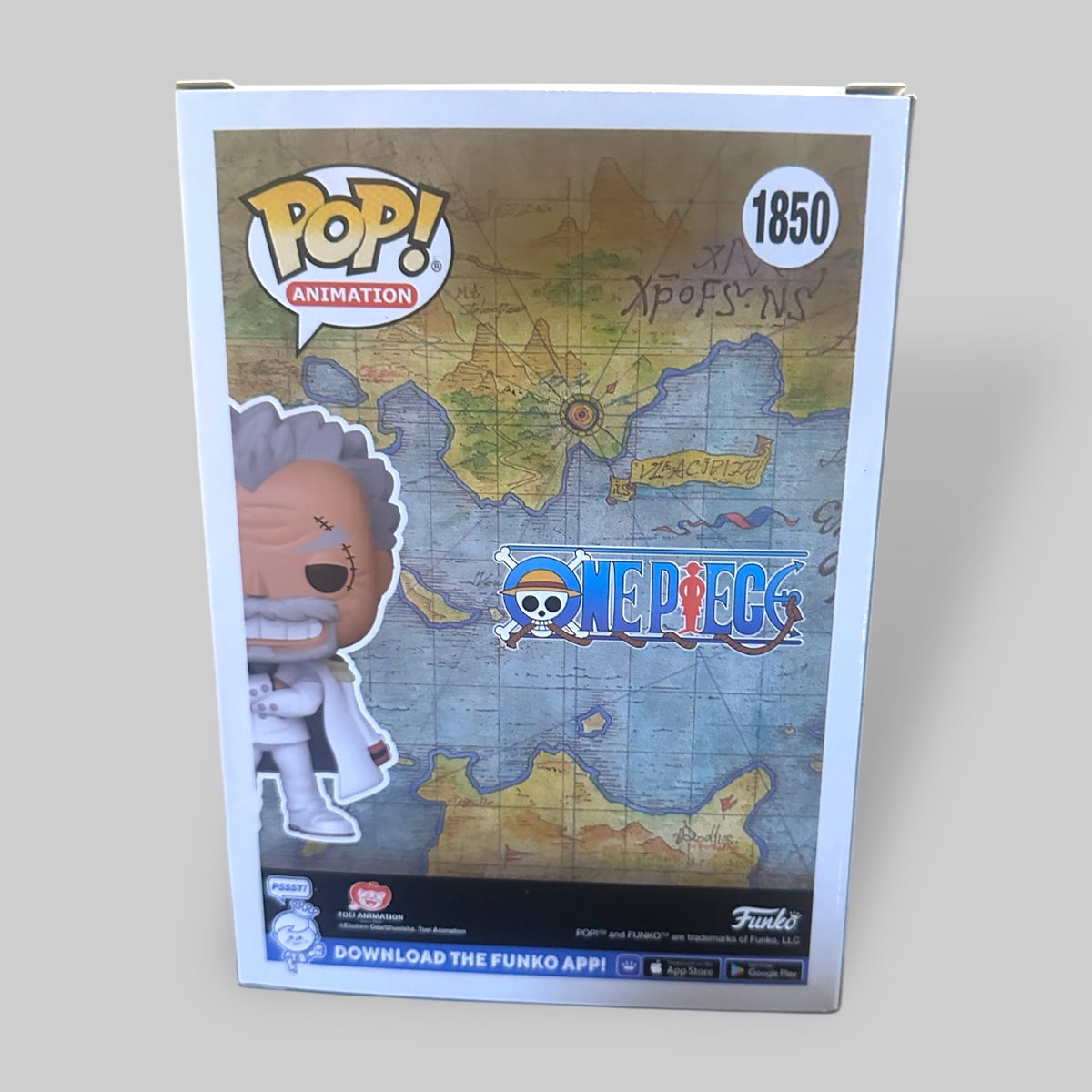 Funko POP! Anime One Piece Monkey D. Garp Exclusive Figure #1850!