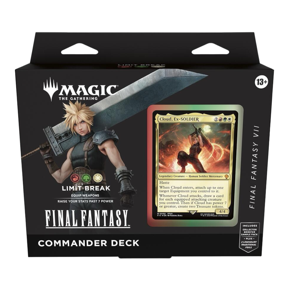 Magic: The Gathering Final Fantasy VII Limit Break Commander Deck