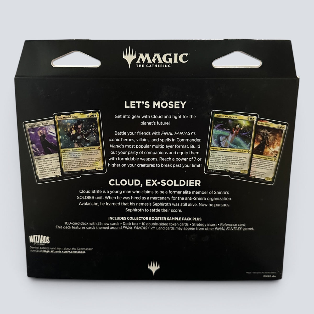 Magic: The Gathering Final Fantasy VII Limit Break Commander Deck