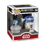 Funko POP! Star Wars R2-D2 and Princess Leia Hologram Figure #766!
