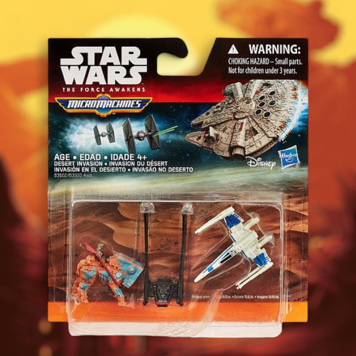 Micro Machines Star Wars The Force Awakens Desert Invasion Vehicle 3-Pack