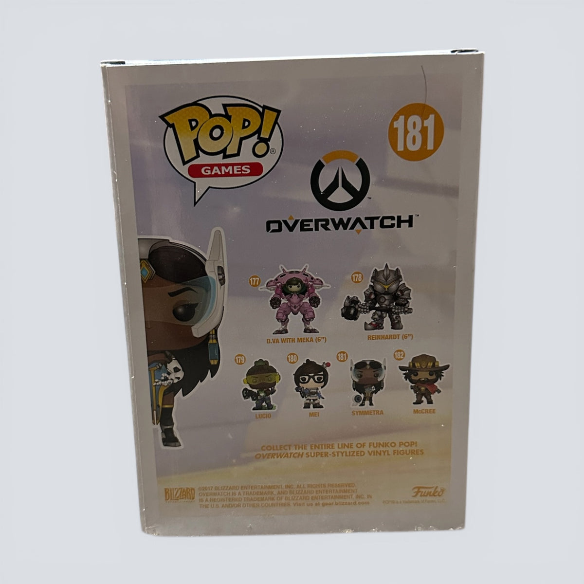 Funko POP! Video Games Overwatch Symmetra Figure #181!