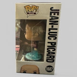 Funko POP! Star Trek Jean-Luc Picard Transporter Glitter Figure #1687!