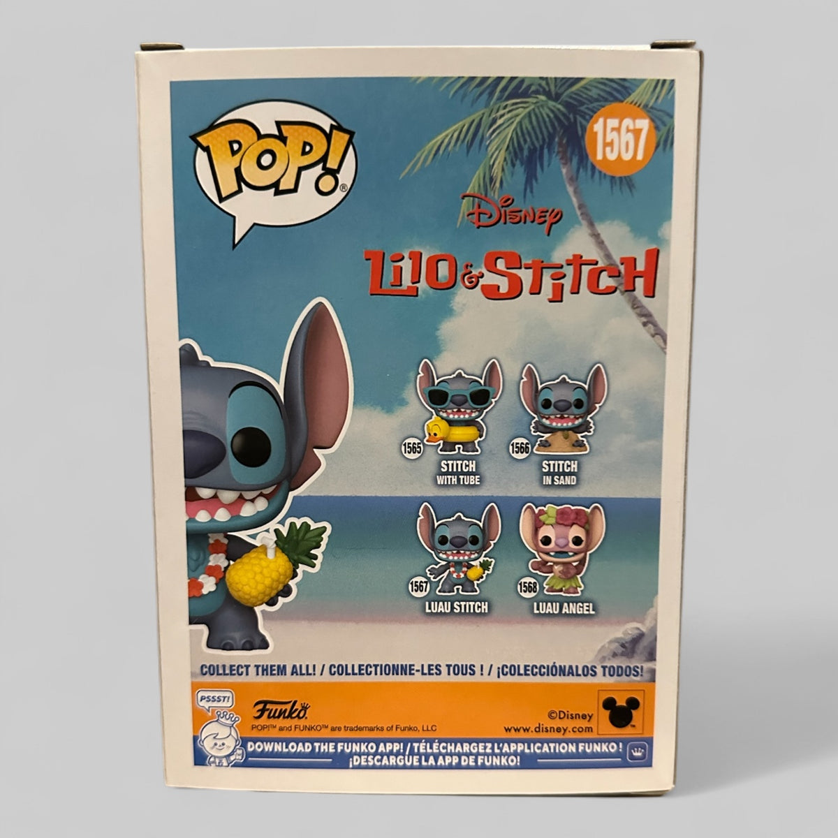 Funko POP! Disney - Lilo & Stitch - Luau Stitch with Pineapple Figure #1567