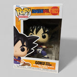 Funko POP! Anime Dragon Ball Goku with Nyoibou Figure #1922!