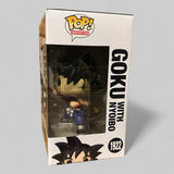 Funko POP! Anime Dragon Ball Goku with Nyoibou Figure #1922!
