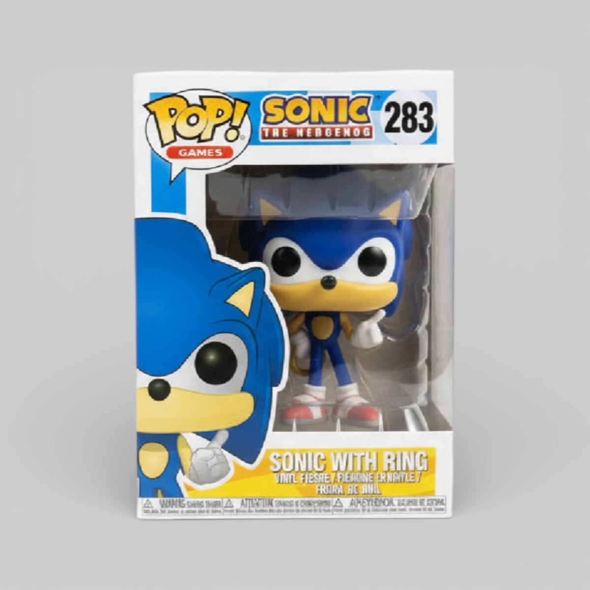 Funko Pop! Games Classic Sonic With Ring Figure #283