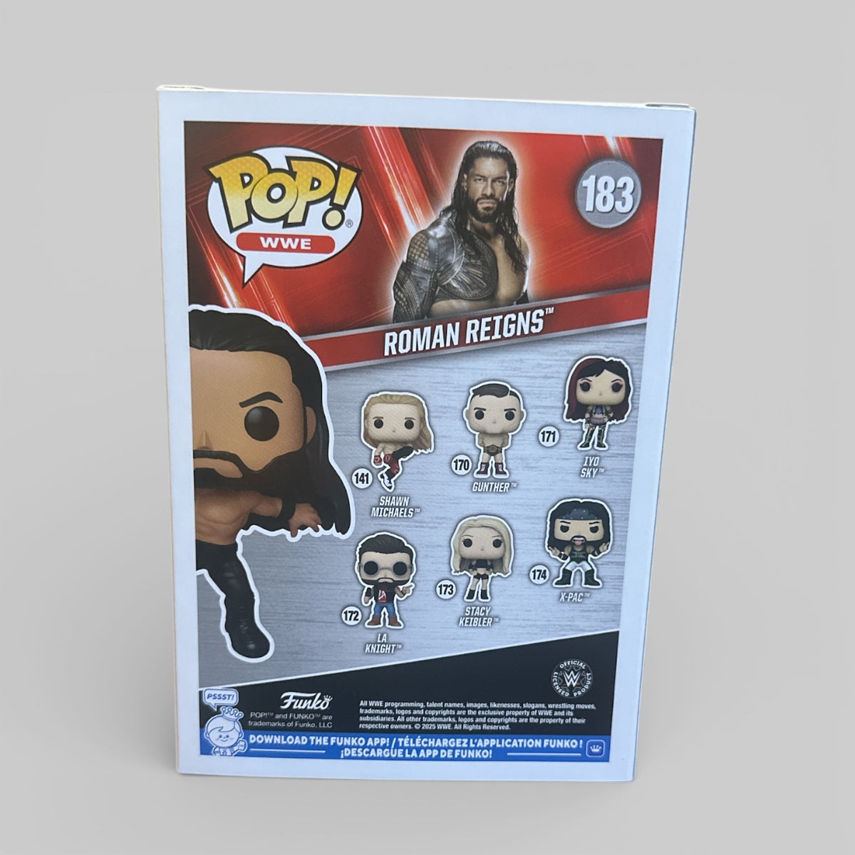 Funko Pop! WWE Roman Reigns Superman Punch Figure #183!