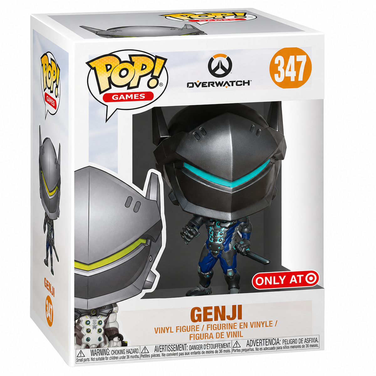 Funko POP! Games Overwatch Genji Exclusive Figure #347!