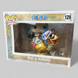 Funko POP! Rides Anime One Piece Deluxe Vivi & Karoo Figure #129!