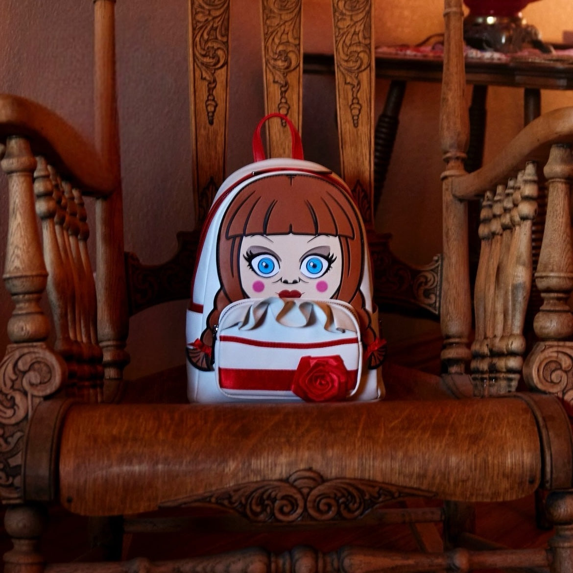 Loungefly Horror Annabelle Cosplay Mini Backpack – Lonestar