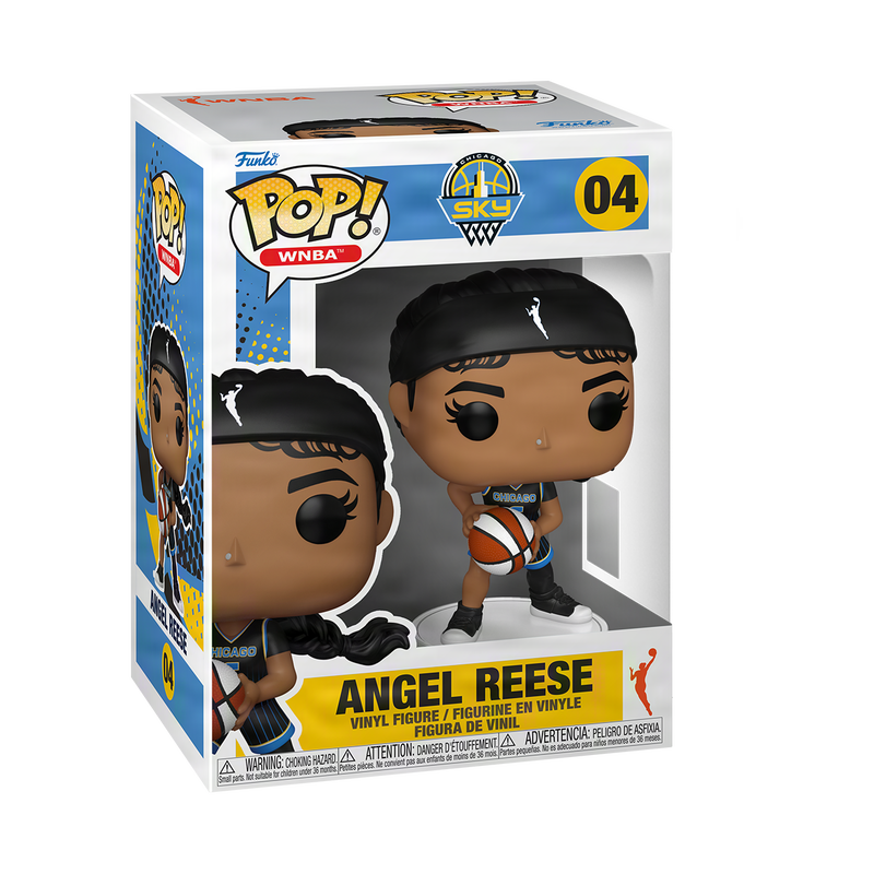 Funko POP! WNBA Angel Reese Chicago Sky Figure #04!
