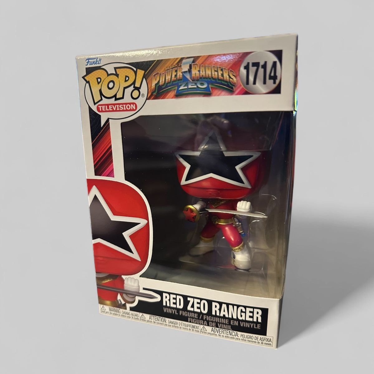Funko POP! Power Rangers Red Zeo Ranger Figure #1714