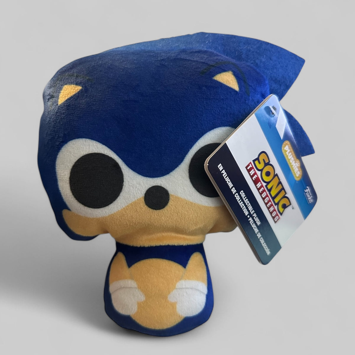 Squishmallows Peluche Sonic - Edición Beanbag | Peluche Oficial De 15 Cm | Coleccionable Supersuave