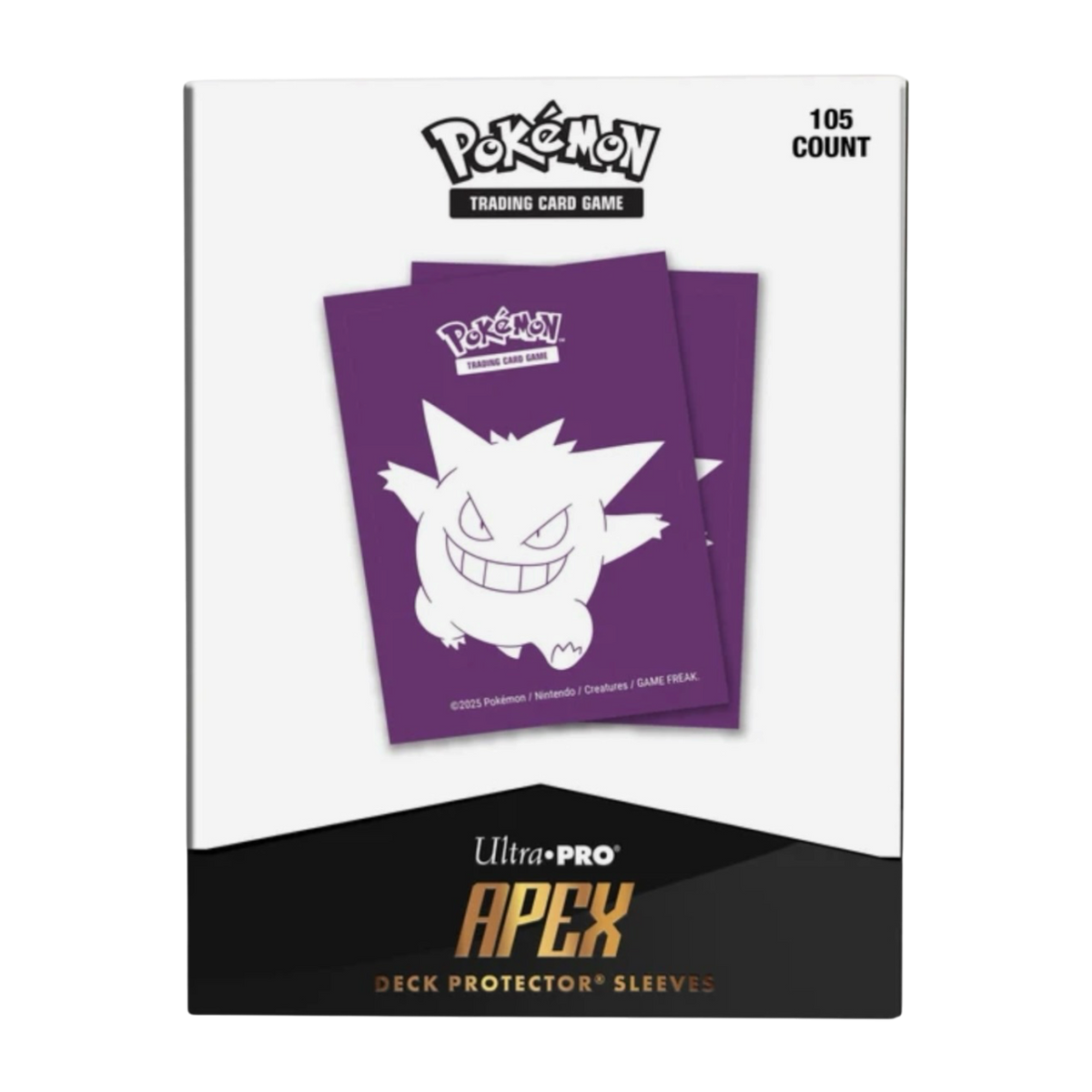 Ultra Pro Apex Deck Protector Sleeves Pokemon Gengar 105 CT