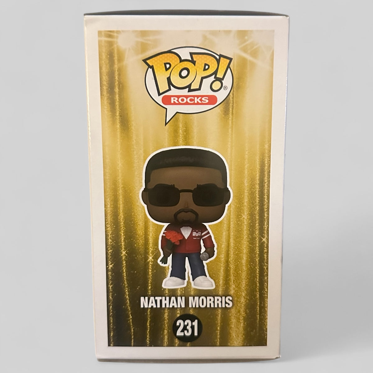 Funko POP! Rocks Boyz II Men Nathan Morris Music Figure #231!