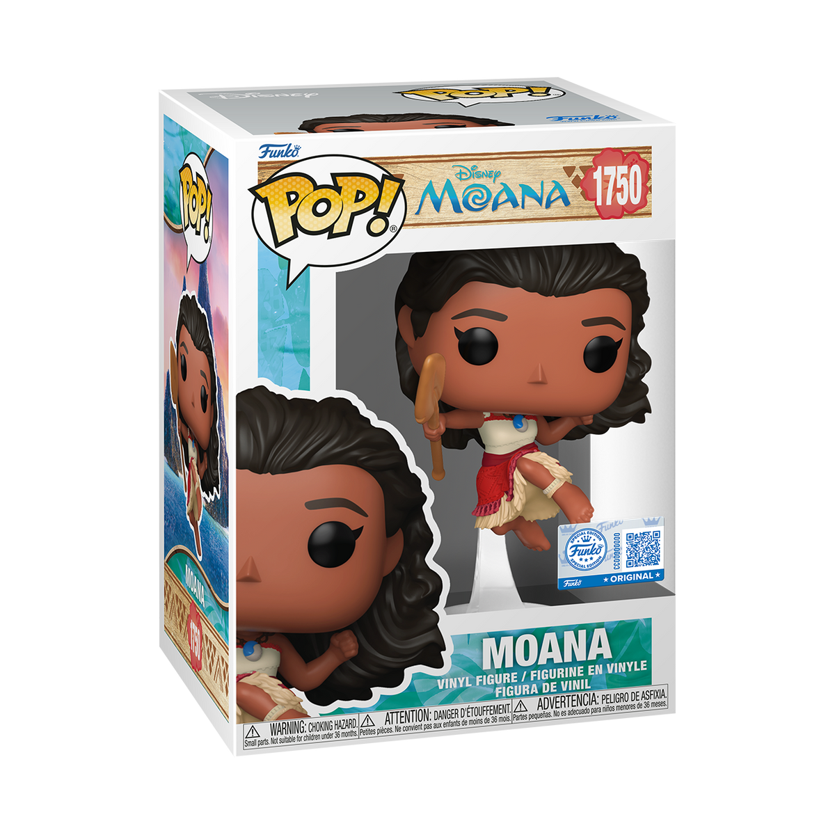 Funko POP! Disney Moana Leaping Exclusive Figure #1750