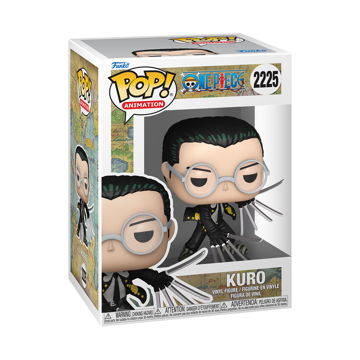 Funko POP! Anime One Piece Kuro Figure #2225!