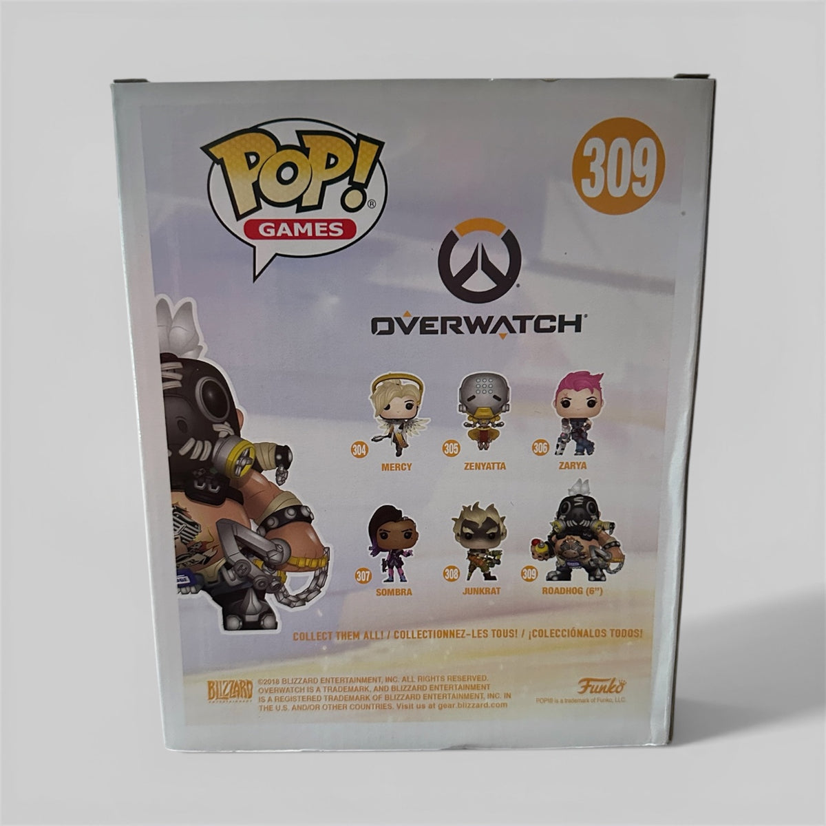 Funko POP! Overwatch Roadhog 6” Super Sized Figure #309