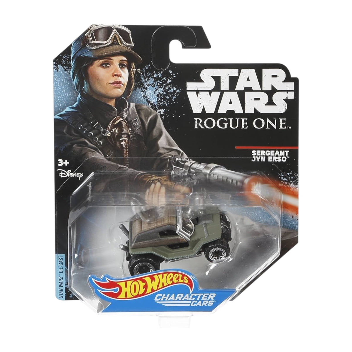 Hot Wheels Star Wars Character Car – Sergeant Jyn Erso