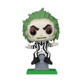 Funko POP! Plus Horror Beetlejuice on Tombstone Figure #1757!