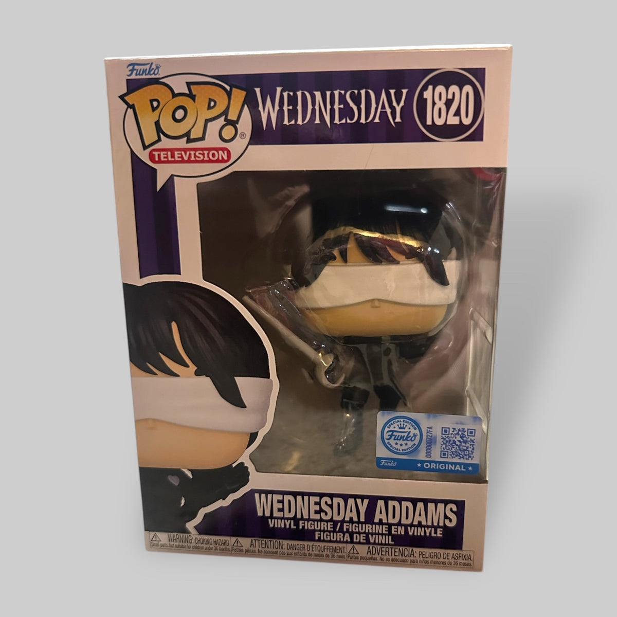 Funko POP! Addams Family Wednesday Fencing Exclusive #1820!