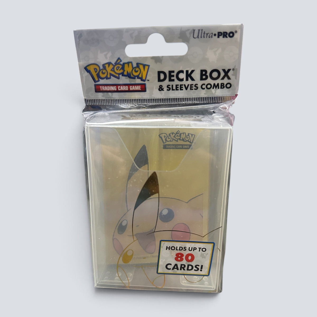 Ultra Pro Pokemon Pikachu Deck Box & Sleeves Combo