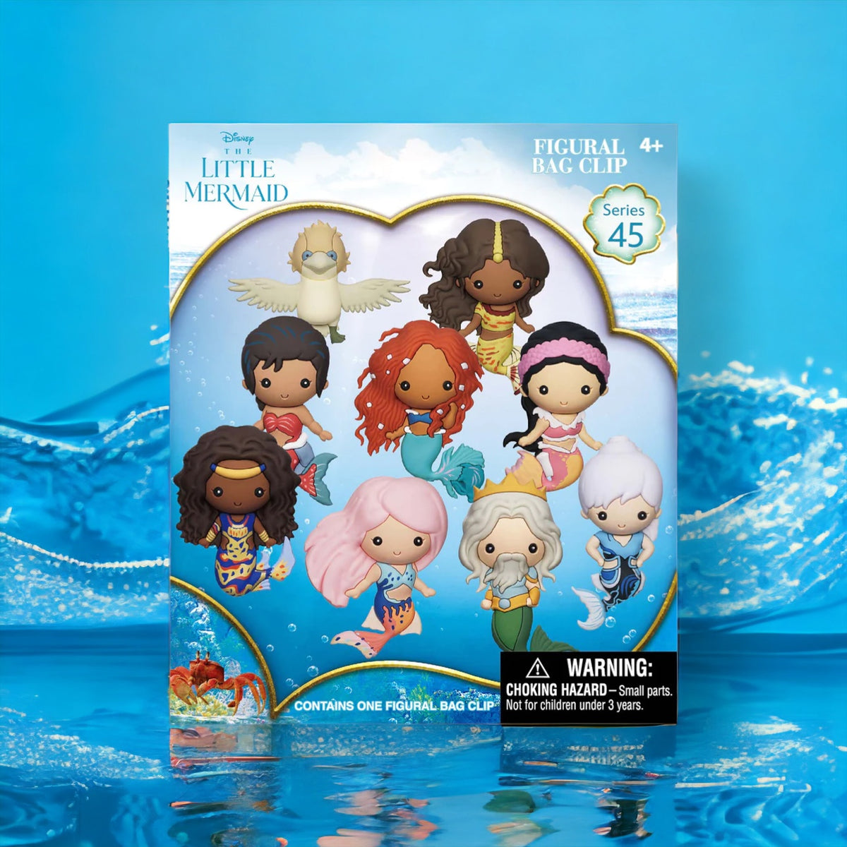 Disney The Little Mermaid Live Action Collectible Mystery Bag Clip
