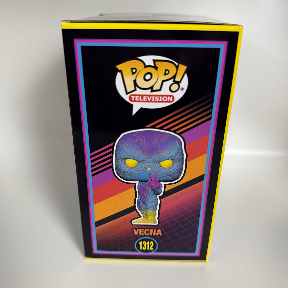 Funko POP! Netflix Stranger Things Season 4 Vecna Black Light Target Exclusive Figure #1312!