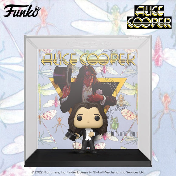 Funko Pop! Rocks Albums - Alice Cooper - Welcome To My Nightmare Figure #34!