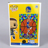 Funko Pop! NBA Trading Cards Mosaic Deluxe Stephen Curry Warriors Figure #15!
