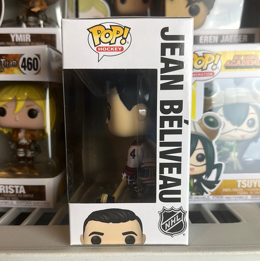 Funko POP! NHL Hockey Legends Jean Beliveau Montreal Canadiens Figure #82