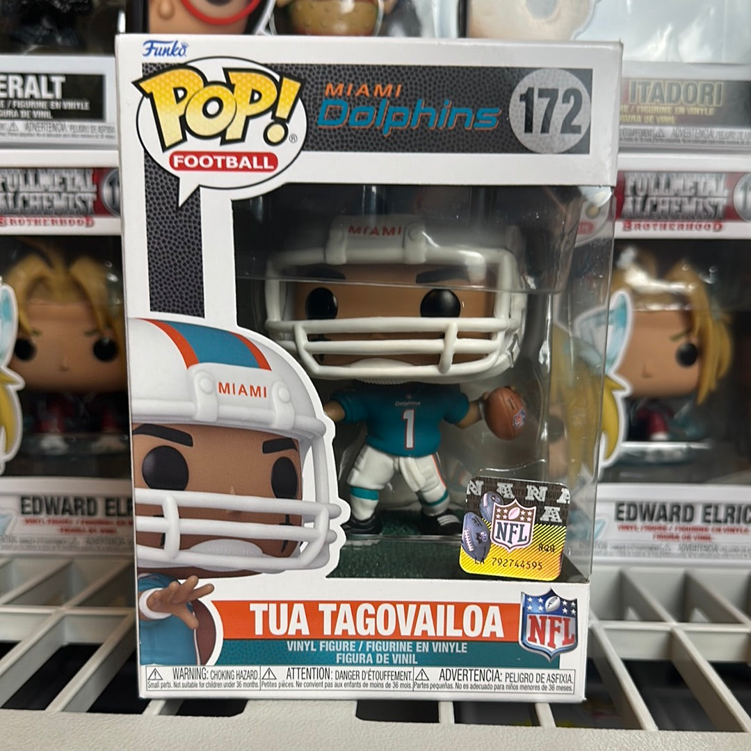 Funko Pop! Football NFL Miami Dolphins Tua Tagovailoa Figure