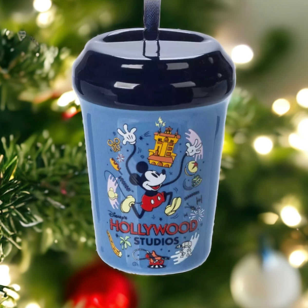 Disney Starbucks Tumbler - Mickey Mouse Holiday - Teal