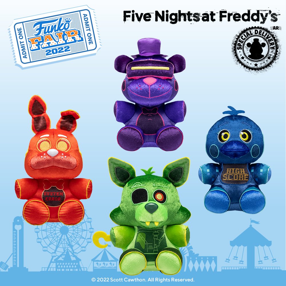 Five Nights At Freddy'S Funkoo Fnaf Freddy Frostbear Plush 