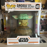 Funko POP! Star Wars The Mandalorian - Grogu Using the Force Deluxe Figure #485!
