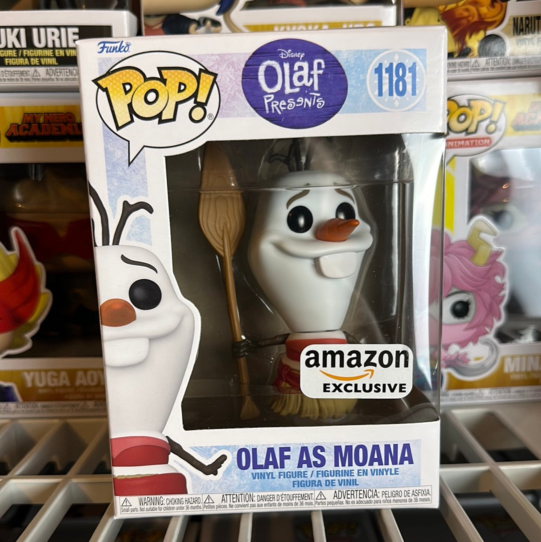 Funko POP! Disney Olaf Presents - Olaf as Moana Exclusive Figure #1181 –  Lonestar Finds