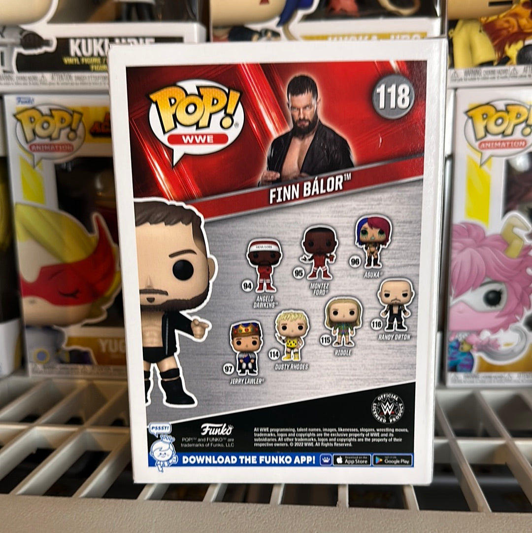 Funko Pop! WWE Finn Balor - Balor Club Exclusive Figure #118!