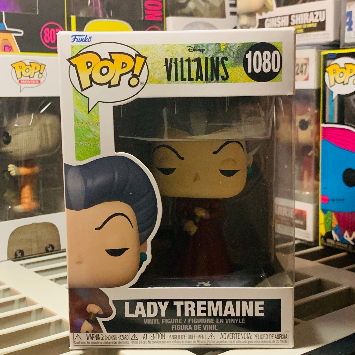 Funko Pop! Disney Villains Cinderella Lady Tremaine Figure #1080!