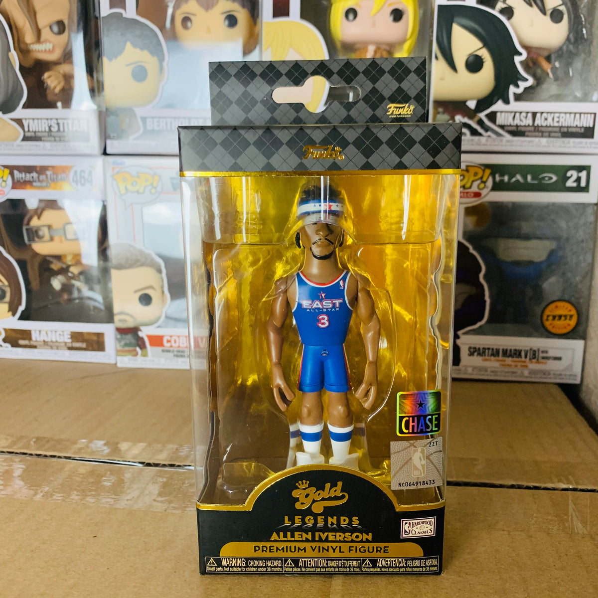  Funko Gold 5 NBA Legends: 76ers - Allen Iverson (Styles May  Vary) : Funko: Sports & Outdoors